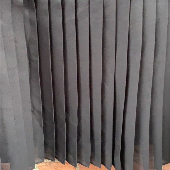 Worthington pleather pleated drop waist skirt NWT - Picture 3 of 12